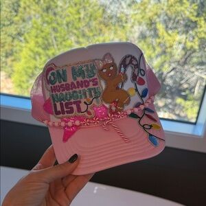 Pink Festive Trucker Hat